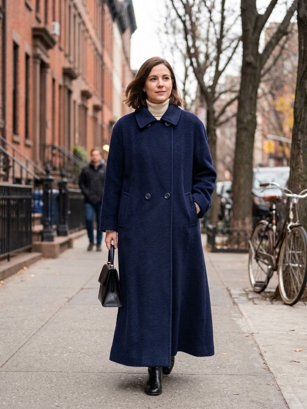 Vintage Luxury Lambs Wool Cashmere Angora Coat